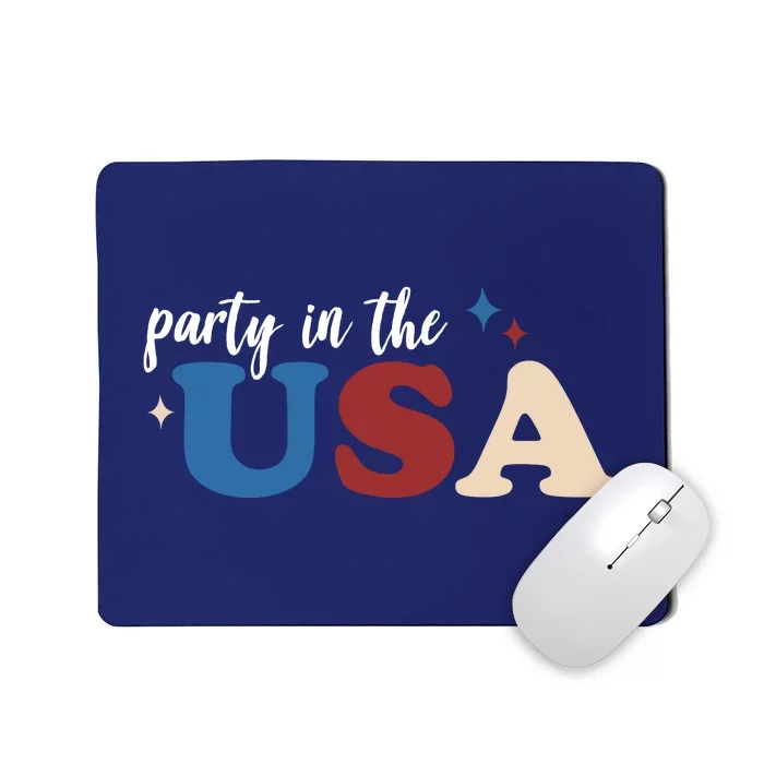 Party In The USA Holiday Festive Mousepad