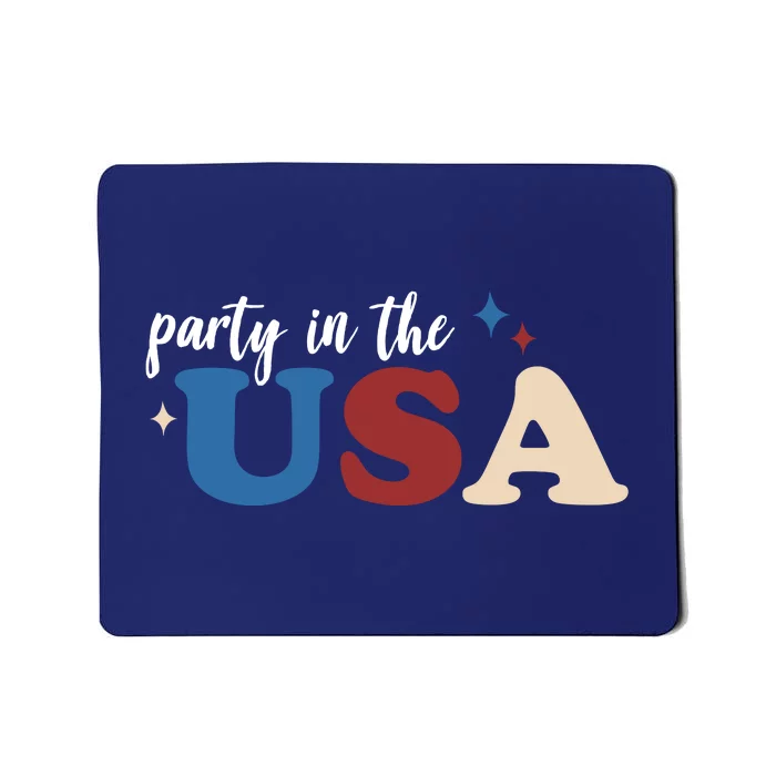 Party In The USA Holiday Festive Mousepad