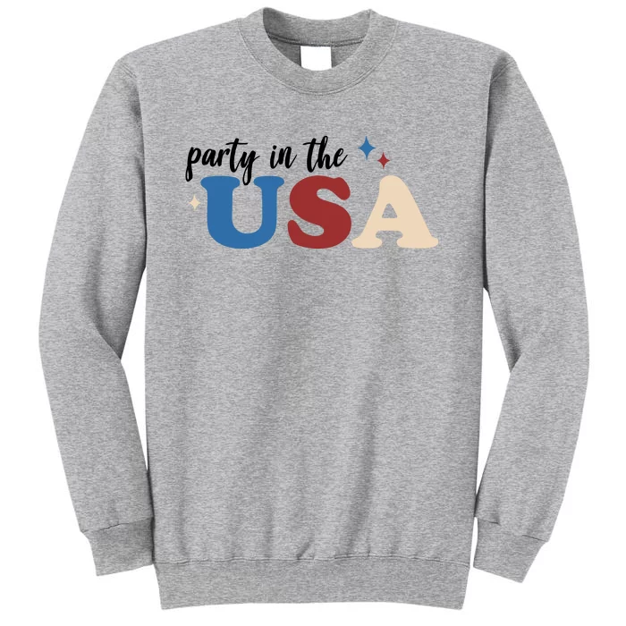 Party In The USA Holiday Festive Sweatshirt