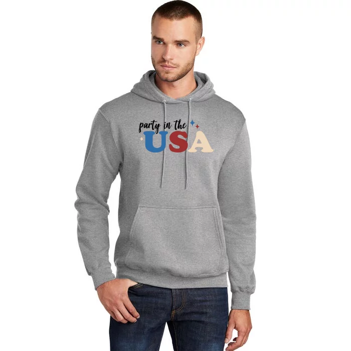 Party In The USA Holiday Festive Tall Hoodie