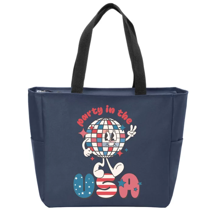 Party In The USA Zip Tote Bag