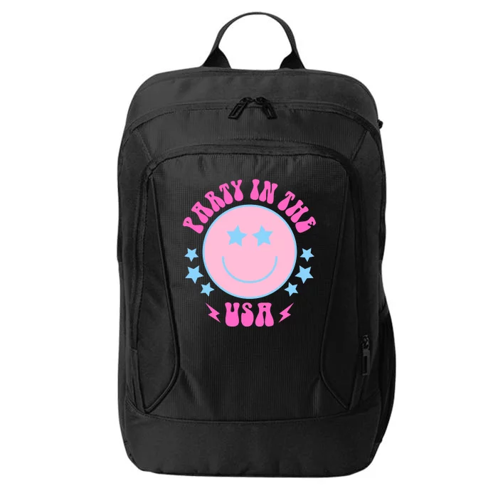 Party In The USA Retro Star Smile City Backpack