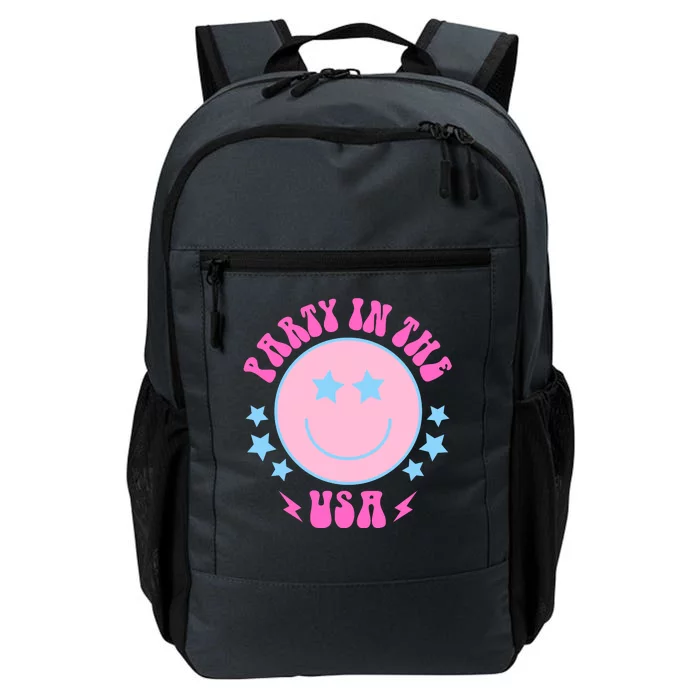 Party In The USA Retro Star Smile Daily Commute Backpack