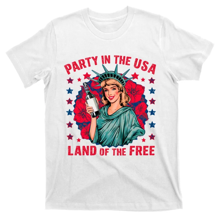 Party In The Usa Land Of The Free T-Shirt