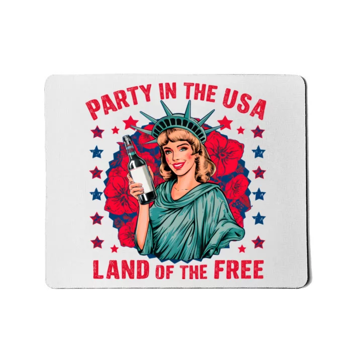 Party In The Usa Land Of The Free Mousepad