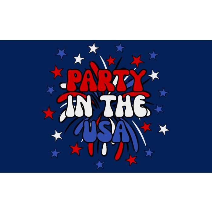 Party In The Usa Festive 4th Of July Celebration Bumper Sticker