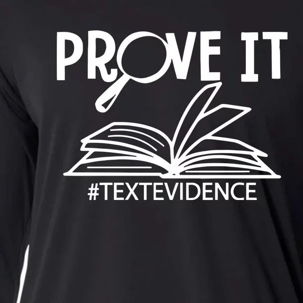 Prove It Text Evidence Cooling Performance Long Sleeve Crew