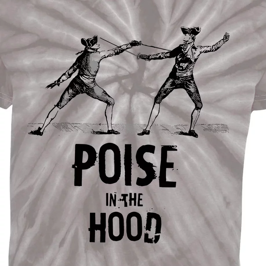 Poise In The Hood Kids Tie-Dye T-Shirt