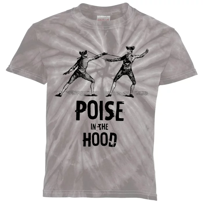 Poise In The Hood Kids Tie-Dye T-Shirt