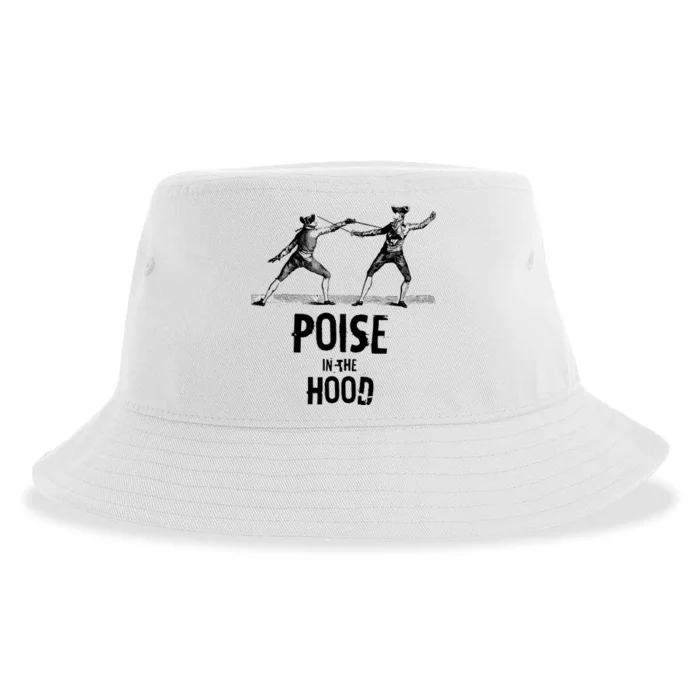 Poise In The Hood Sustainable Bucket Hat