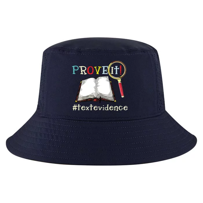 Prove It Text Evidence Reading Teacher Cool Comfort Performance Bucket Hat