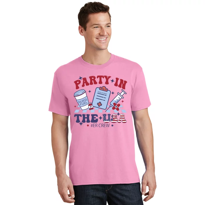 Party In The Usa Er Crew Nurse T-Shirt