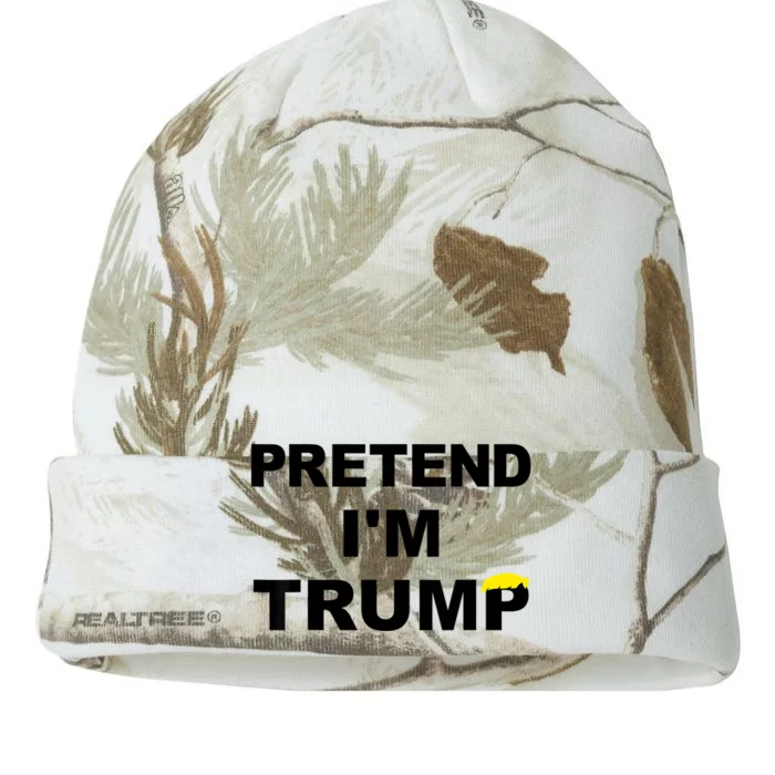 Pretend IM Trump Kati - 12in Camo Beanie