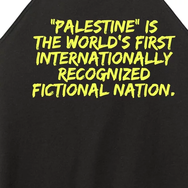 Palestine Is The WorldS First International Recognized Fictional Nation Women’s Perfect Tri Rocker Tank