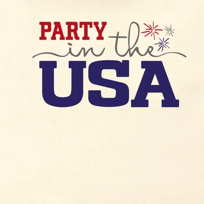 Party In The USA Fourth Of July Zip Tote Bag