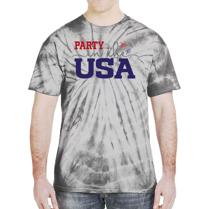 Party In The USA Fourth Of July Tie-Dye T-Shirt