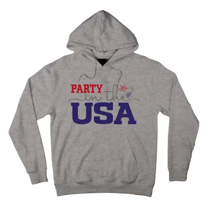 Party In The USA Fourth Of July Tall Hoodie