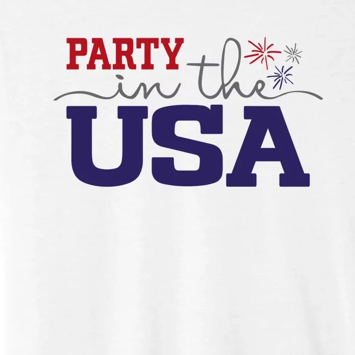 Party In The USA Fourth Of July ChromaSoft Performance T-Shirt