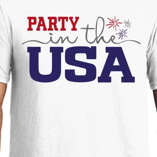 Party In The USA Fourth Of July Pajama Set