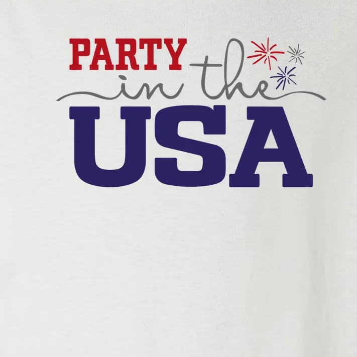 Party In The USA Fourth Of July Toddler Long Sleeve Shirt