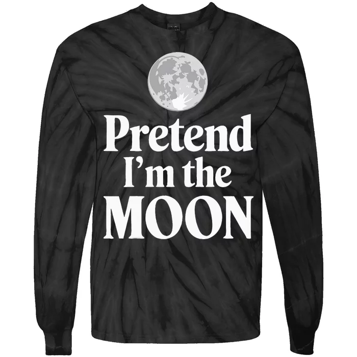 Pretend IM The Moon Tie-Dye Long Sleeve Shirt