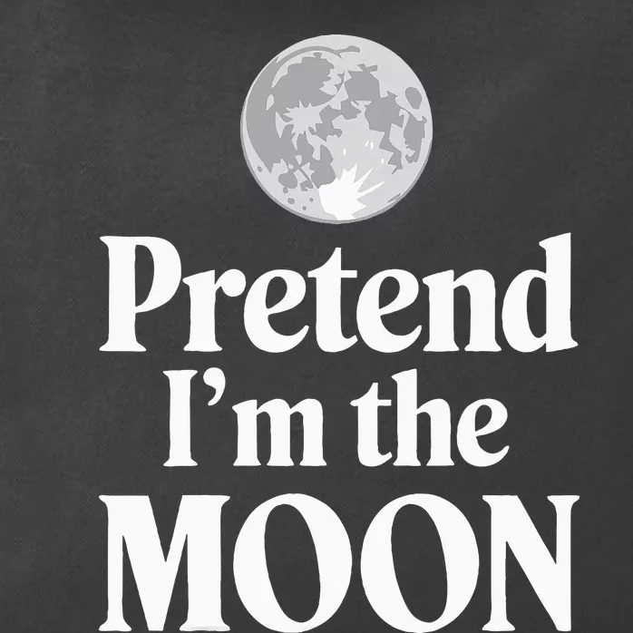 Pretend IM The Moon Zip Tote Bag