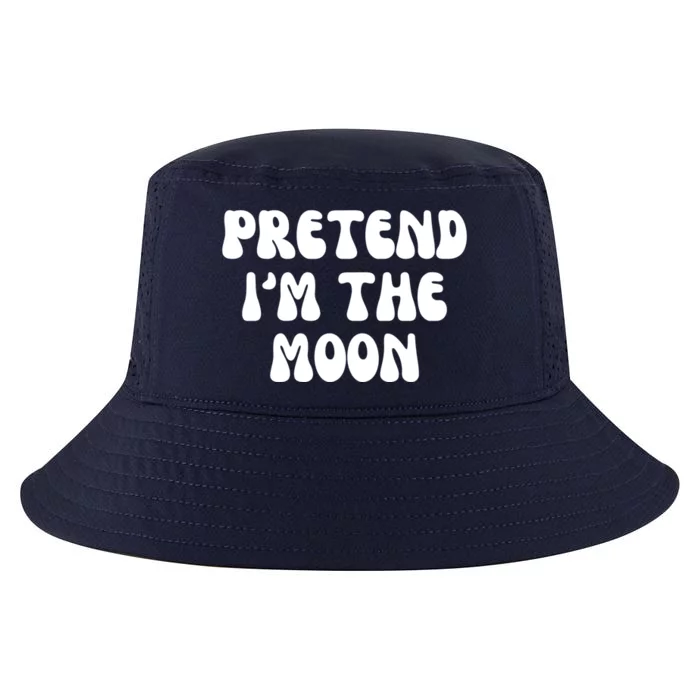 Pretend IM The Moon Costume Halloween Party Gift Cool Comfort Performance Bucket Hat