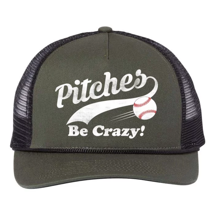 Pitches Be Crazy Retro Rope Trucker Hat Cap