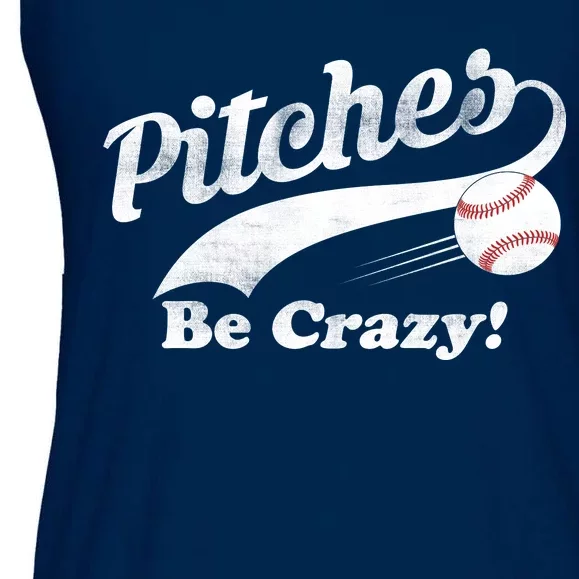 Pitches Be Crazy Ladies Essential Flowy Tank