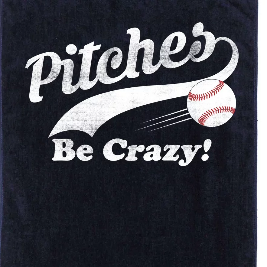 Pitches Be Crazy Platinum Collection Golf Towel