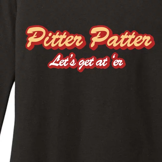 Pitter Patter Do It To 'Er Womens CVC Long Sleeve Shirt