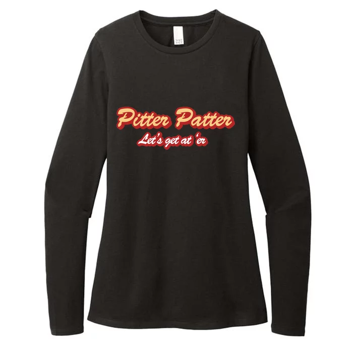 Pitter Patter Do It To 'Er Womens CVC Long Sleeve Shirt