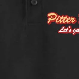 Pitter Patter Do It To 'Er Dry Zone Grid Performance Polo