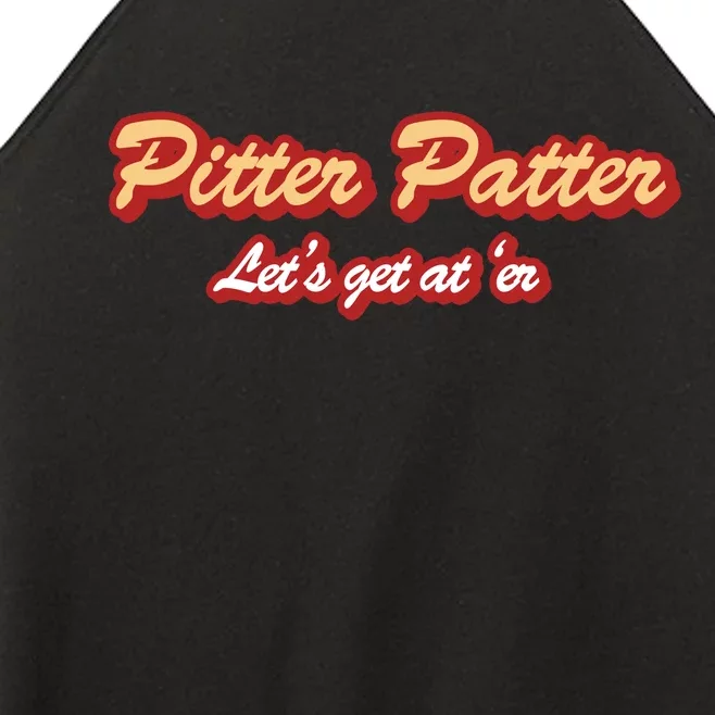 Pitter Patter Do It To 'Er Women’s Perfect Tri Rocker Tank