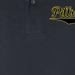 Pittsburgh Classic Baseball Logo Softstyle Adult Sport Polo