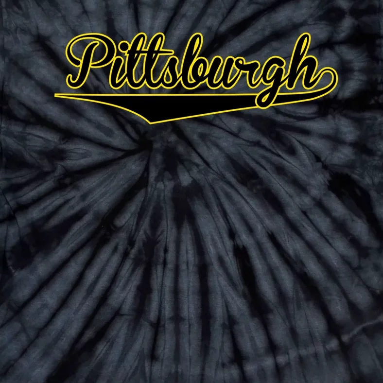 Pittsburgh Classic Baseball Logo Tie-Dye T-Shirt