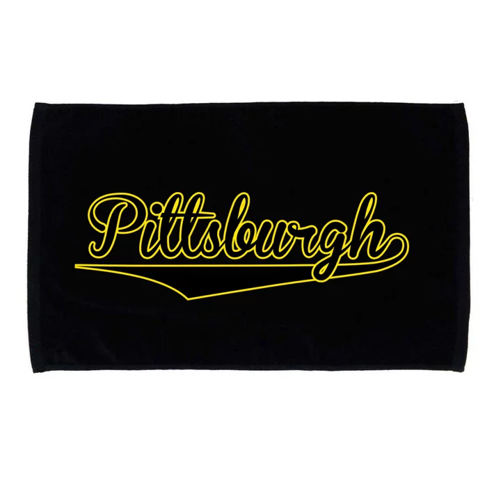 Pittsburgh Classic Baseball Logo Microfiber Hand Towel