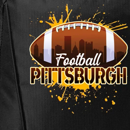 Pittsburgh Pennsylvania Skyline Football Fan City Backpack