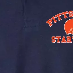 Pittsburgh Started It Football Softstyle Adult Sport Polo