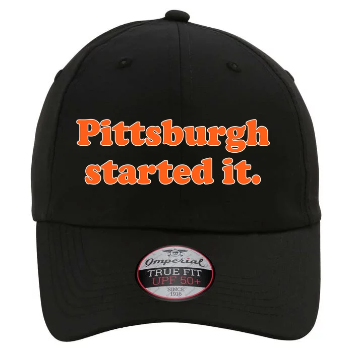 Pittsburgh Started It Funny Football The Original Performance Cap