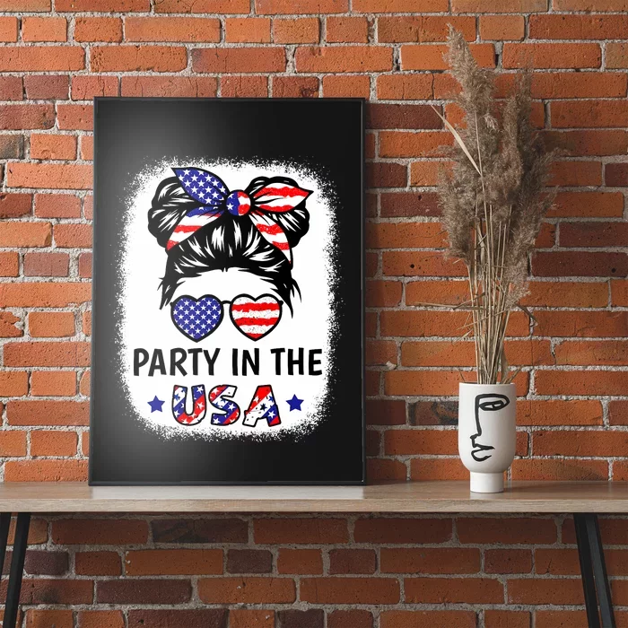 Party In Usa 4th Of July Flag American Poster