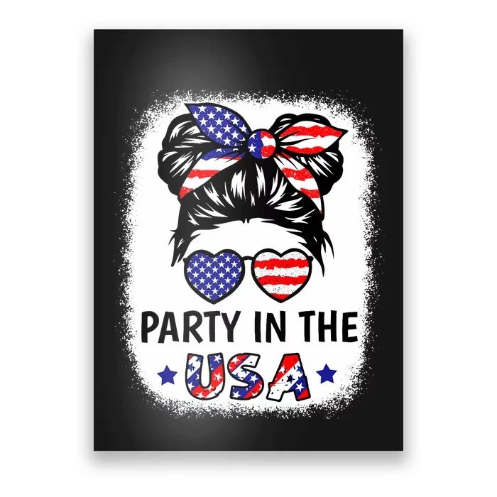 Party In Usa 4th Of July Flag American Poster