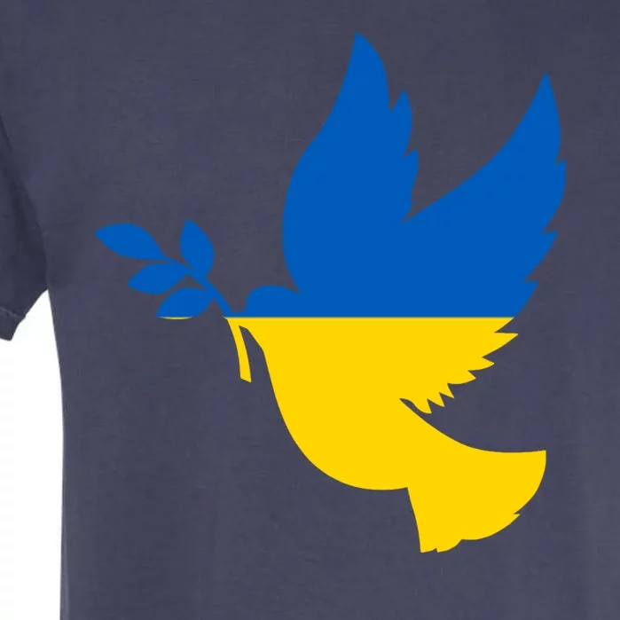 Peace In Ukraine Dove Garment-Dyed Heavyweight T-Shirt