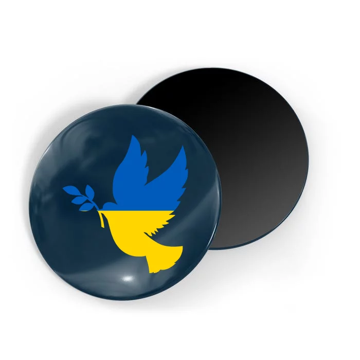 Peace In Ukraine Dove Magnet