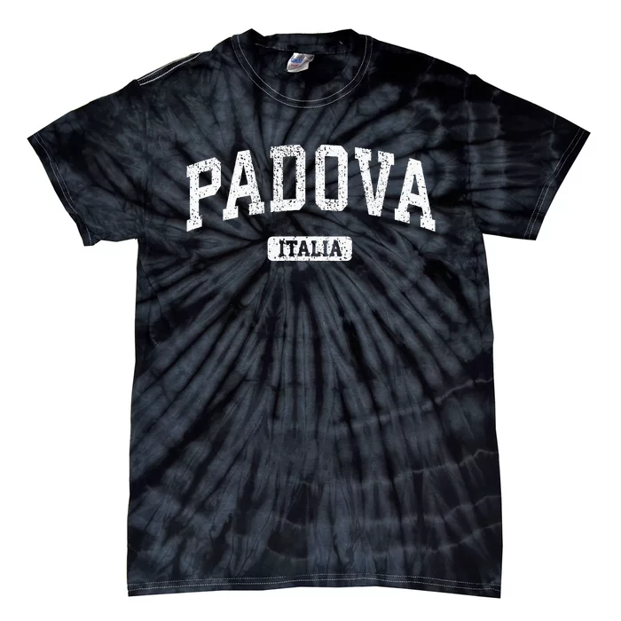 Padua Italy Vintage Sports Design Tie-Dye T-Shirt