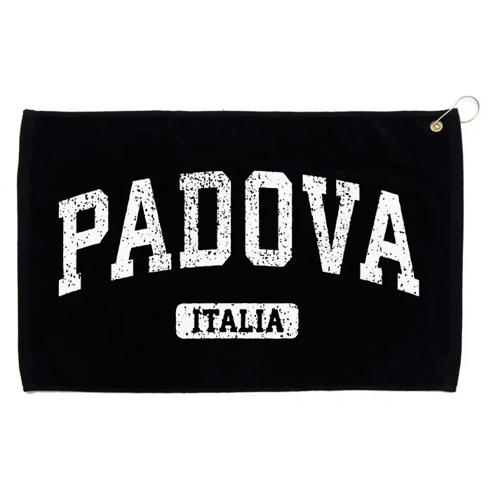 Padua Italy Vintage Sports Design Grommeted Golf Towel