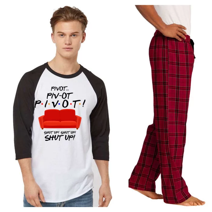 Pivot Couch Shut Up Raglan Sleeve Pajama Set