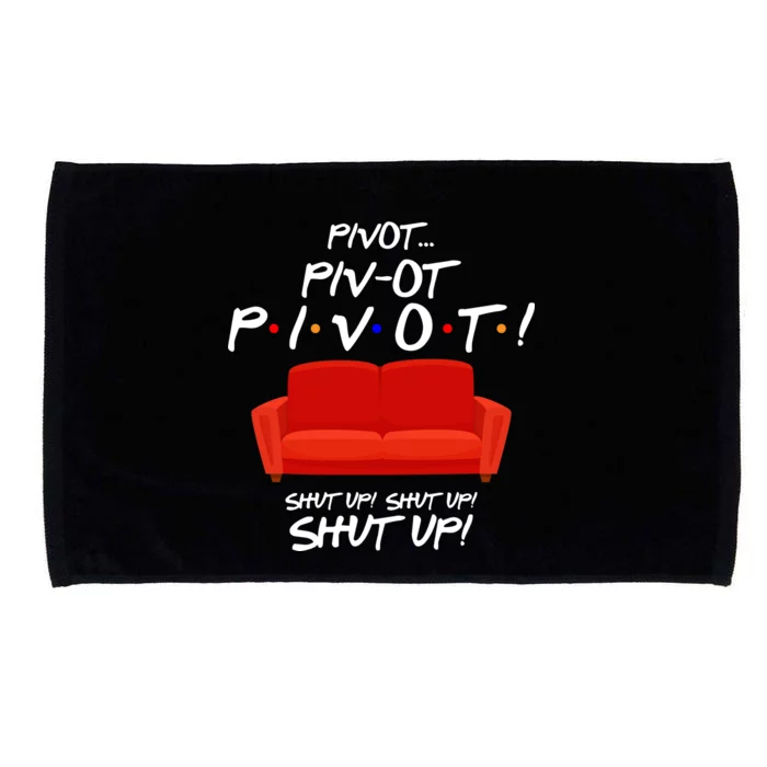 Pivot Couch Shut Up Microfiber Hand Towel