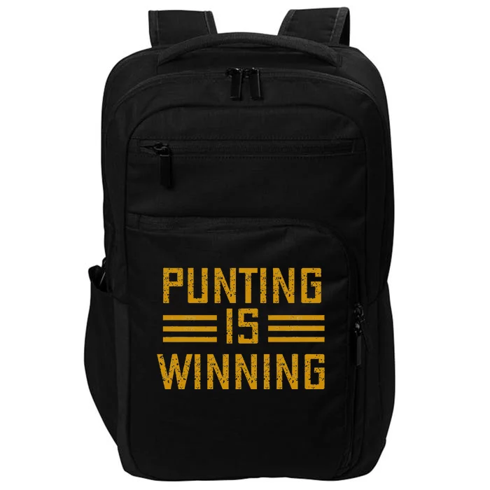 Punting Is Winning Impact Tech Backpack