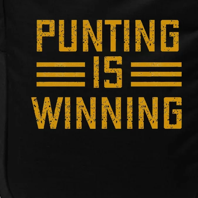 Punting Is Winning Impact Tech Backpack